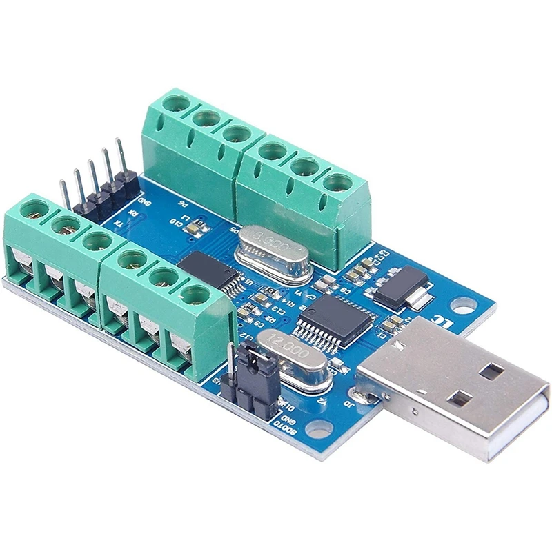 USB 10 канальный 12 битный модуль сбора данных AD STM32 коммуникационная плата