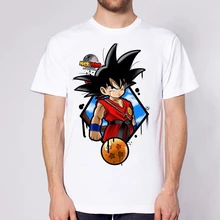 Новые футболки «Жемчуг дракона» Футболки Супер Саян Фигурки из игры Dragon Ball Dbz(сын футболка «Goku» Camiseta Corp футболка vegeta Для мужчин футболки для мальчиков
