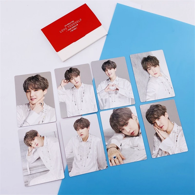 KPOP Bangtan Lomo Cards V Jk FINAL Album Сеульское поле тот же абзац СУГА сделанная бумага случайная фото карта Плакат HDPhotocard