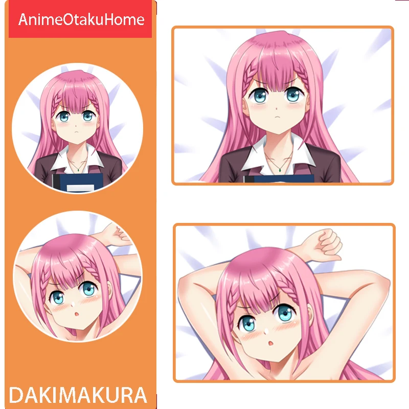 

Anime We Never Learn Kirisu Mafuyu Pillow Cover Double-Sided Printed Pillowcase Otaku Bedding Decoration Dakimakura Pillow Case