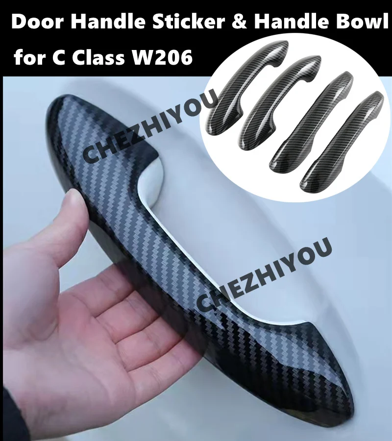 

Наклейка на дверную ручку Mercedes Benz C Class W206 2022 + C200 C220 C260