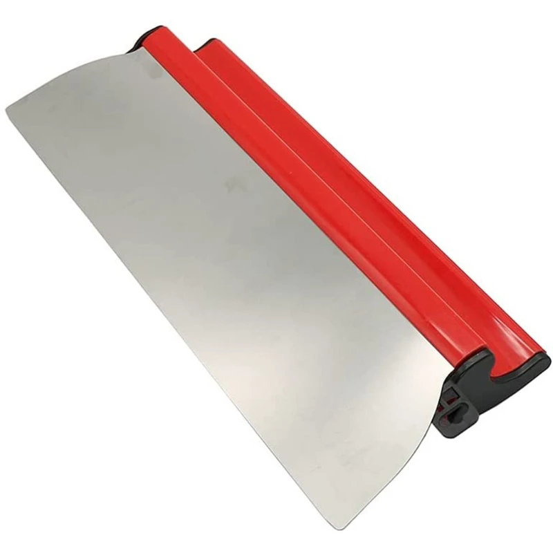 Red Drywall Skimming Blade Plastering Painting Drywall Smoothing