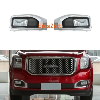 

1set Car Fog Lamp Assembly For GMC YUKON/DENALI 2015~2018 Front Bumper Lamp Halogen Bulb Day Light with Switch Wiring