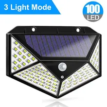 Solar Lights Outdoor Led Solar Powered Motion Sensor Lights Outdoor Waterproof Wall Light Night Light