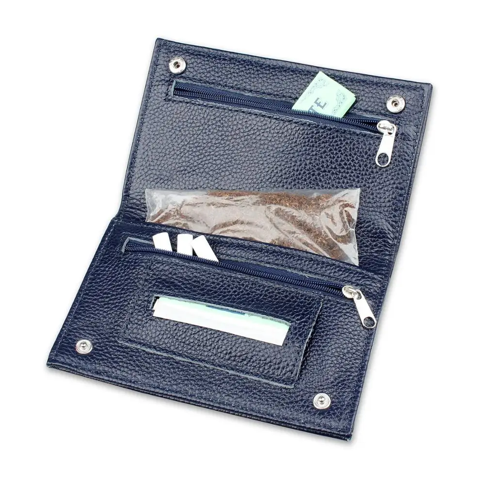 Чехол FIREDOG кожаный с отделением для наконечников из натуральной кожи|tobacco pouch case|tobacco pouchcigarette tobacco |