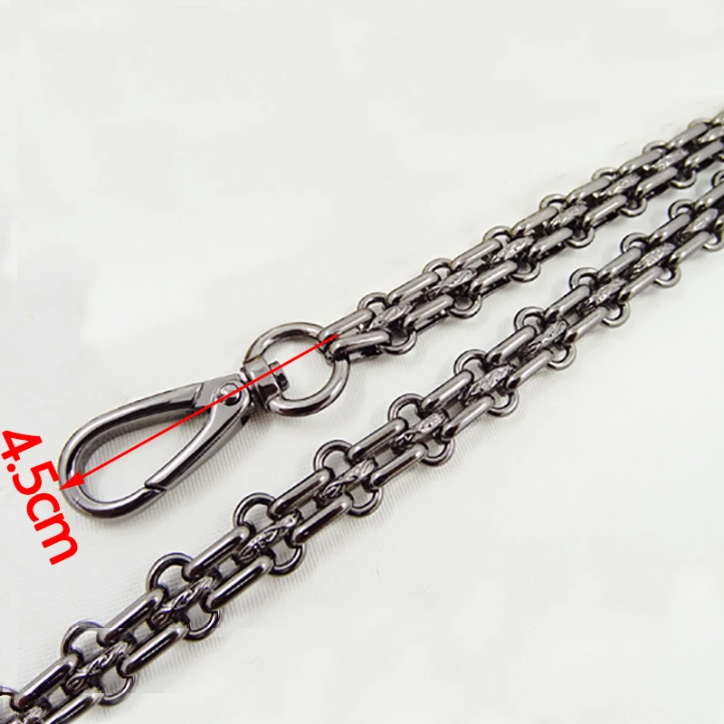 DIY 40 см 160 золото серебро пистолет черный бронза 12 мм металлическая сменная цепь
