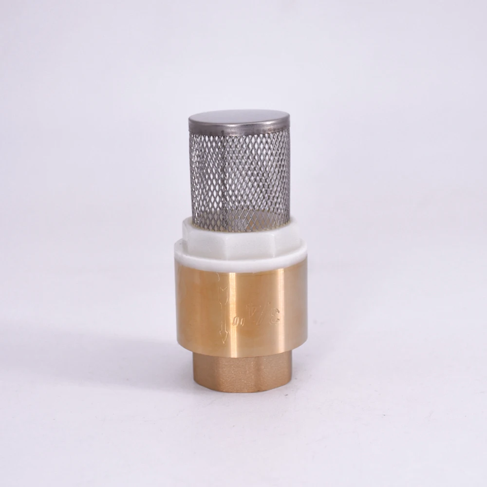 1/2 &quot3/4&quot 1 &quot 2&quot BSPP Женский латунный обратный клапан без возврата со стальным
