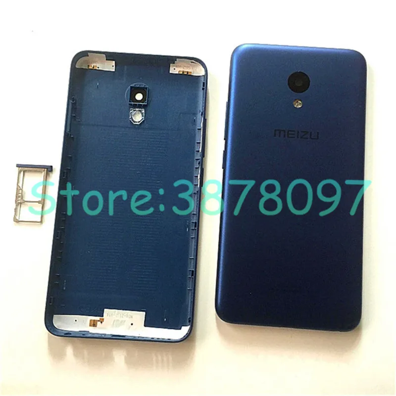Высококачественный металлический чехол для Meizu M5 корпус батареи запасные части M3s с боковыми кнопками+ объектив камеры