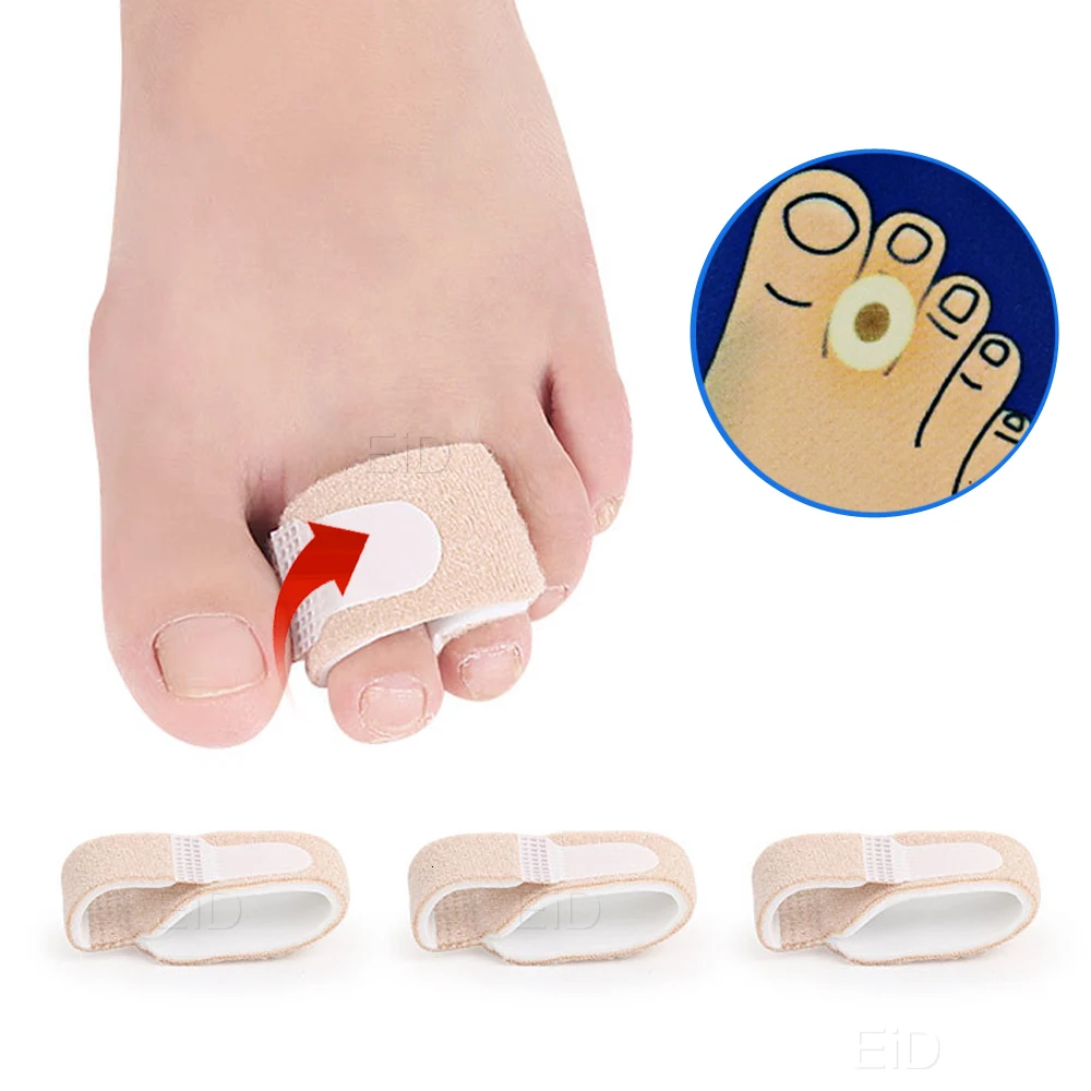 EiD 2Pcs Toe separator Strap for Bunion Splint Hallux Valgus Orthosis Correction Overlapping Spreader Foot Protector Inserts