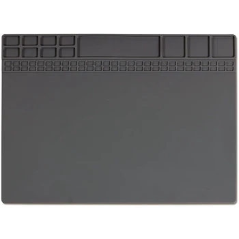 

Soldering Mat Heat Resistant netic Silicone Electronic Repair Mat for Cellphone, Computer, Heat Insulation Pad