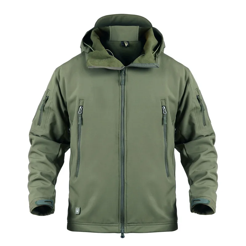

Outdoor Winter Men Military Tactical Hunting Jackets Waterproof Fleece Camping Clothes Fishing Hiking Jacket Military Army Coat