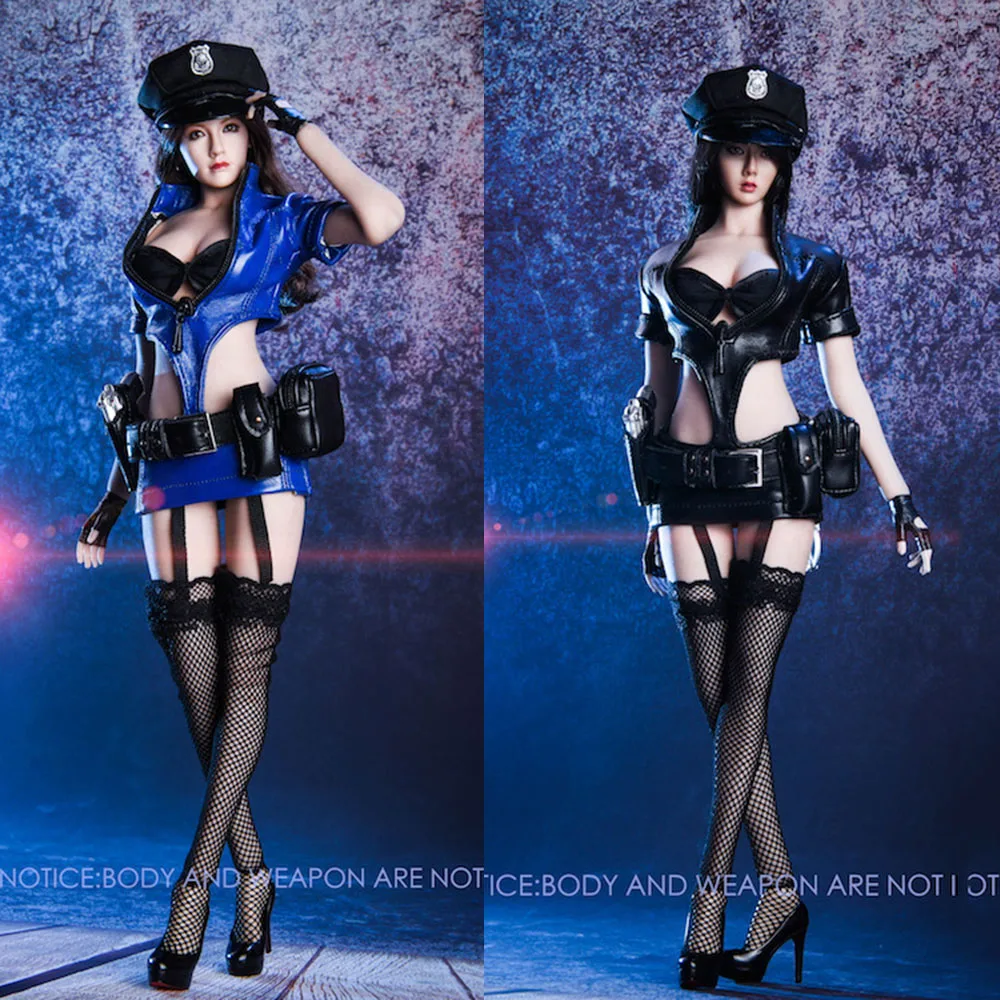 1/6 сексуальная одежда 18XG16 Косплей женщина-полицейский костюм с аксессуар для 12