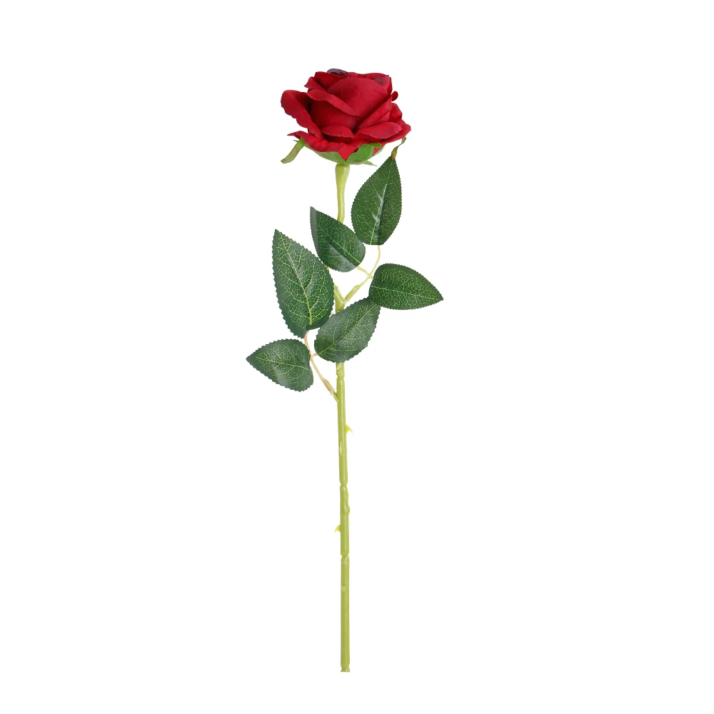 Gradient Red CHENCHENG 48 см искусственные розы поддельные розы сухоцветы шелковые цветы искусственные растения для украшения свадьбы декоративные цветы - Цвет: Gradient Red