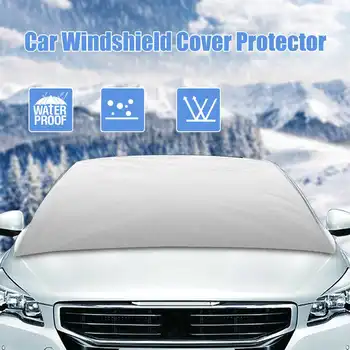 

Car Windshield Snow Cover Magnetic Waterproof Ice Frost Sunshade Protector Guard