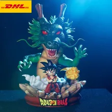 1" анимация Dragon Ball Z статуя сомеро Сон Гоку бюст Saiyan полноразмерный портрет Kakarotto анимационная фигурка GK игрушечная коробка 47 см V469