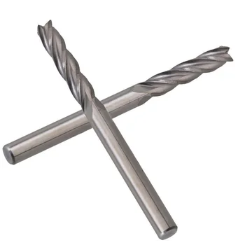 

10pcs Set CNC 4 Flute 1/8 Shank 15mm End Mill Cutter Milling Machine Tools Sale