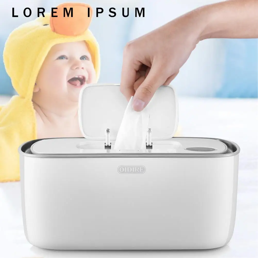 

Electric Baby Wet Tissue Dispenser Paper Case Napkin Heating Storage Box Warmer Temperature Control Thermostat Wipes Heater