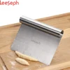 Stainless Steel  Dough Scraper, Pastry Cutter with Handle, Bench Scraper, 6inch ► Photo 2/6