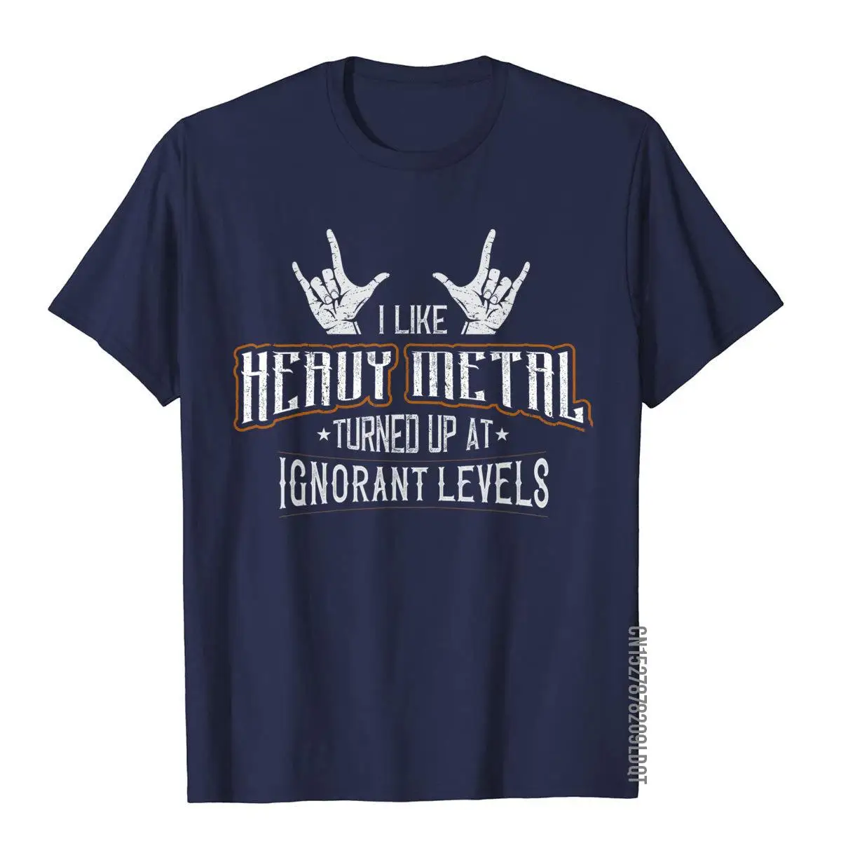 Heavy Metal Band T-Shirt for Men Woman Kids T-Shirt__B8618navy