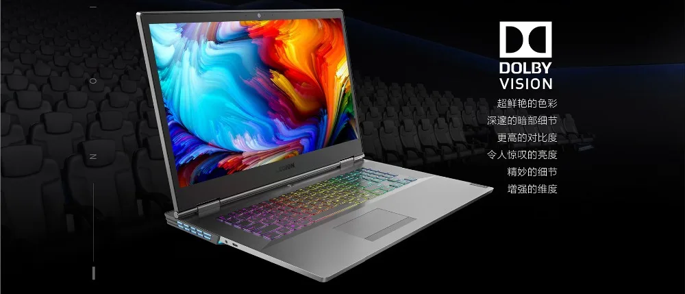 Супер 17,3 дюймов lenovo Легион ноутбук Y9000K 2019SE для старших дизайнерские человек профессиональный игровой с i7-9750H 16 Гб 2T 8GB GPU
