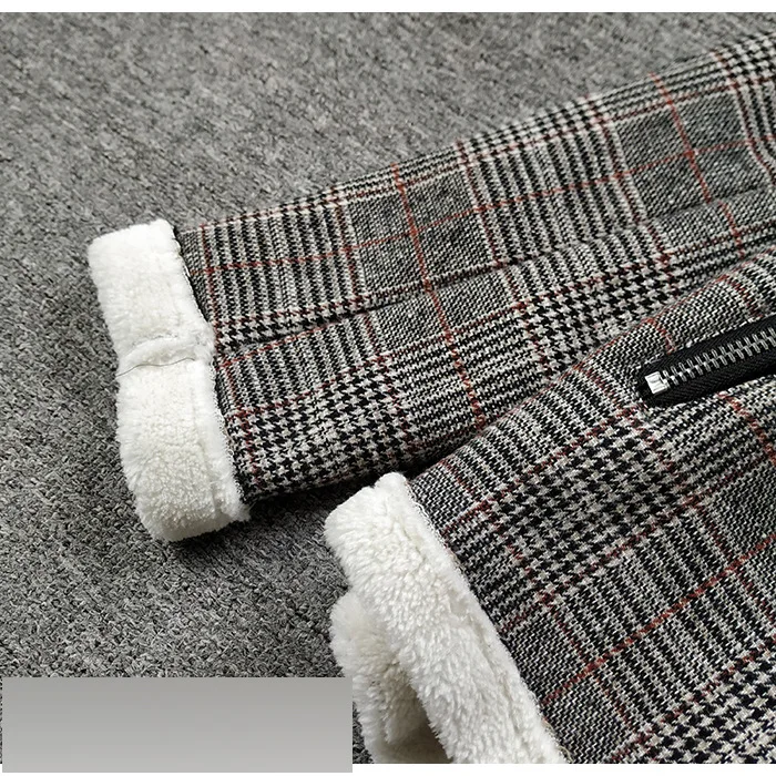 Ag51 Winter New Style Korean-style Young-Style Short Berber Fleece Oblique Zipper Thick Warm Coat