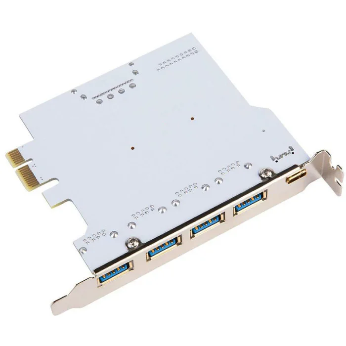 Улучшенная 4-портовый USB 3,0 Тип-C 19PIN карты расширения Dual Core Позолоченный разъем JR предложения