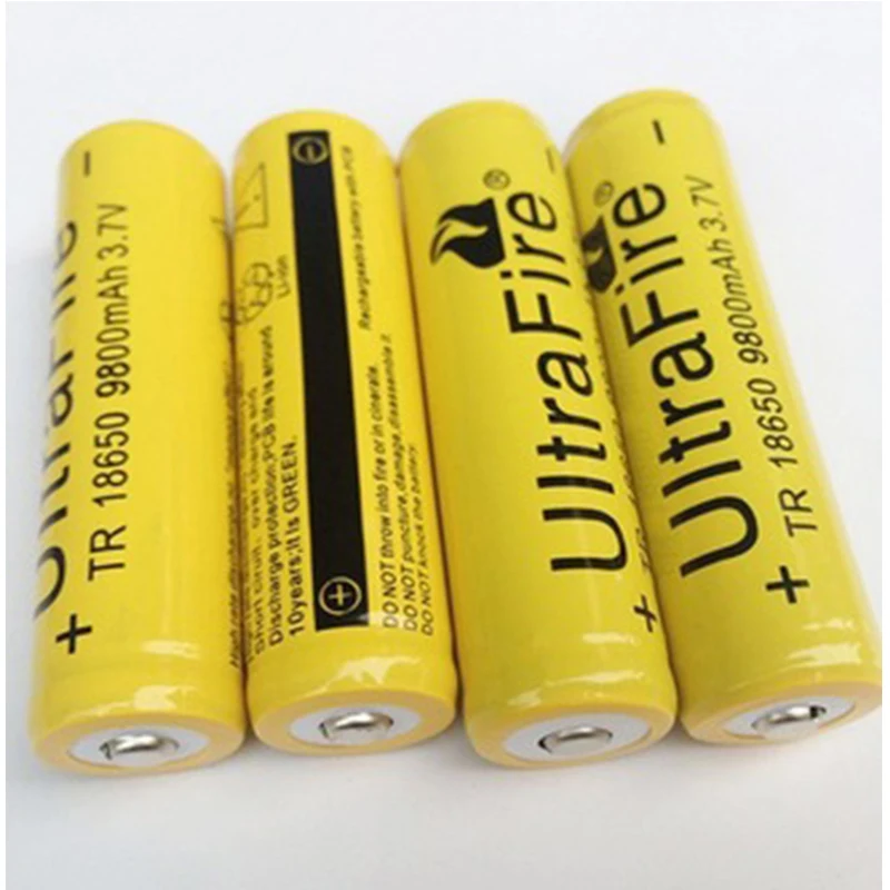 18650 3,7 v 9800 mah литиевая аккумуляторная батарея(без PCB) для Аккумулятор