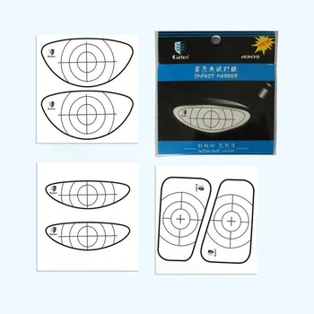 

10pcs/set Golf Target Golf Impact Labels Target Sticker Tape Golf Impact Tape Recorder Training Aids hot sale
