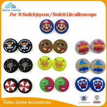 2 шт силиконовый джойстик для пальца ручки чехол Чехол для kingd переключатель джойсон контроллер Нескользящая Кнопка Крышка ДЛЯ NS Lite мини аксессуары
