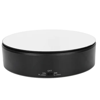 

360 Degrees Electric Rotating Display Stand For Displaying Jewelry Watches Digital Products Glasses Bags Models Collectibles
