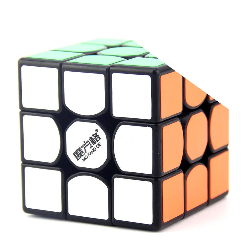 Высокое качество QiYi Thunderclap 3x3x3 волшебный куб головоломка 3x3 Скорость Рождественский подарок идеи детские игрушки для детей