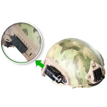 

Drop shipping Tactical 450lm self defense gun mounted flashlight for pistol and rifle