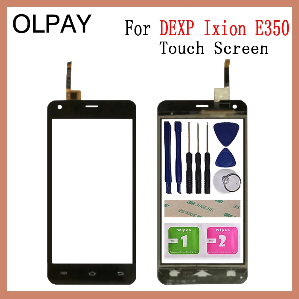 

OLPYA 5.0'' Mobile Phone Touchscreen For DEXP Ixion E350 Soul 3 Touch Screen Glass Digitizer Panel Lens Sensor Glass And Tools