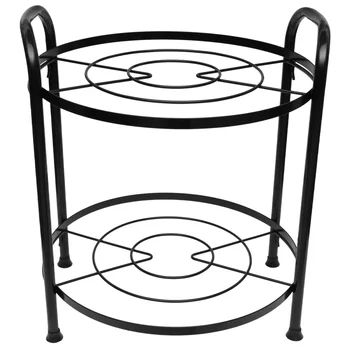

1 Pc Pot Rack Holder Pot Shelf Pot Storage Holder Pot Organizer Rack for Home Gift Storage Kitchen