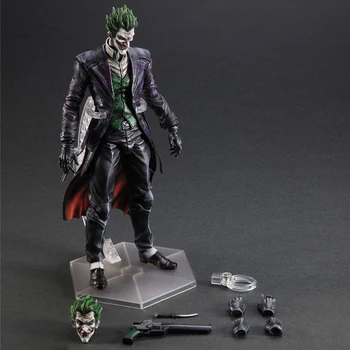 

Classic PA movie Dark Knight Rises super heroes dc batman action figures Play Arts kai Joker 27cm hot model toys collection