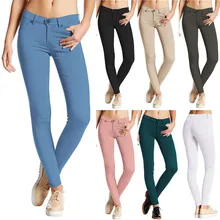 S-xxxl Женские однотонные Эластичные Обтягивающие длинные брюки с высокой талией и карманами в простом стиле(7 цветов