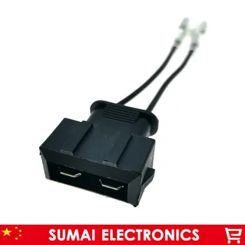 

2Pin horn adapter,Auto speaker connector,horn plug,Car electrical modified for VW Santana, Bora, Passat, Jetta etc.