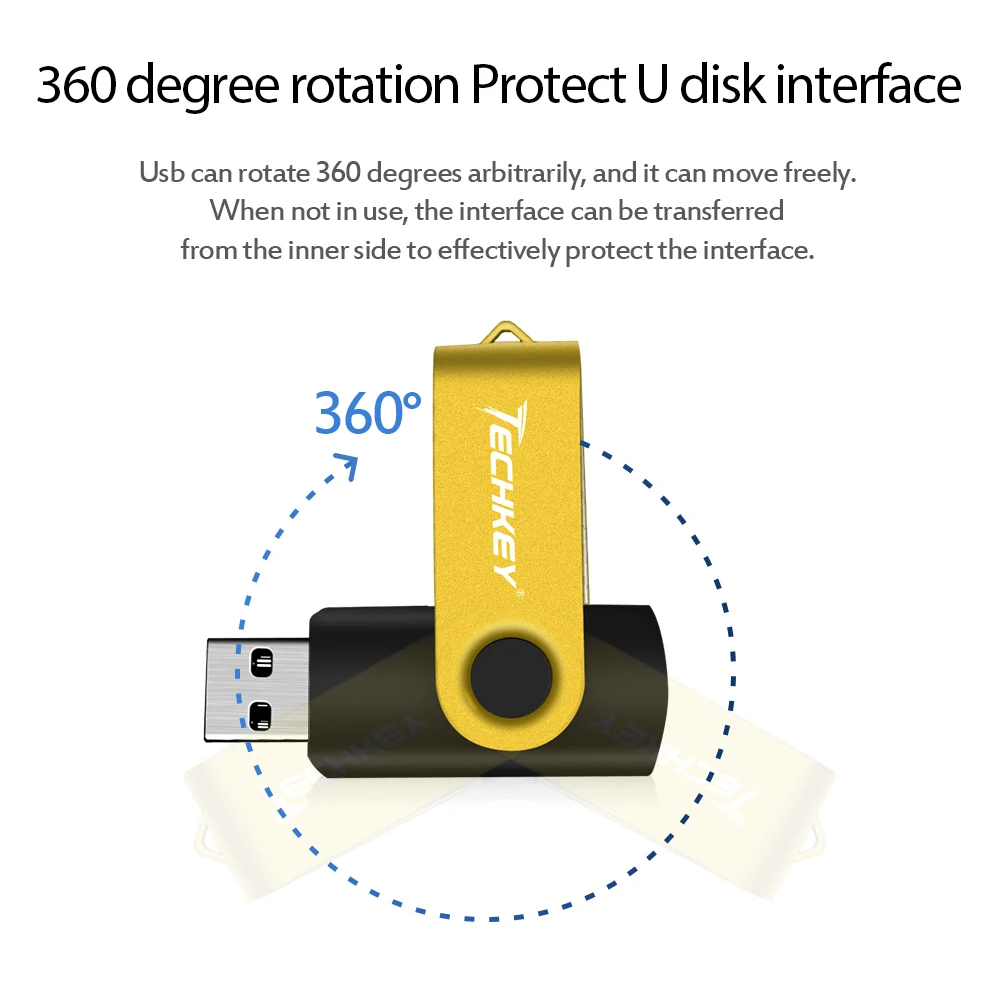 TECHKEY USB флеш-накопитель смартфон 4 ГБ 8 ГБ 16 ГБ 32 ГБ флеш-накопитель memoria Cel stick