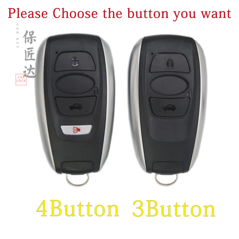 BaoJiangDd remote key Fit For For 14AHB Subaru Forester Legacy Impreza XV BRZ WRX Keyless Entry Smart Key 5801Board coil pack