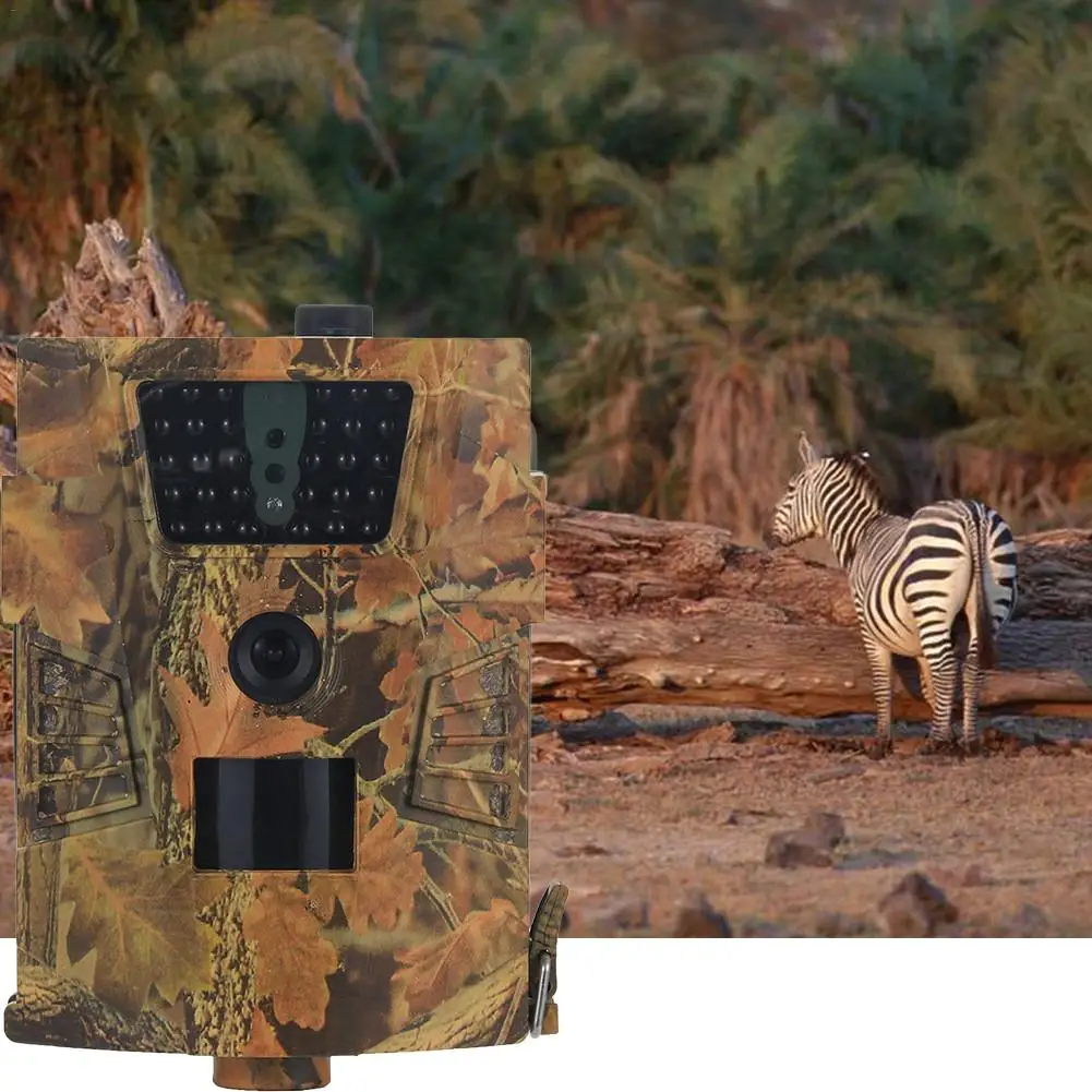 Suntekcam HT-001B Trail camera 12MP 1080P 30 шт. Инфракрасные светодиоды 850nm охотничья камера IP54 Водонепроницаемая 120 градусов угол Дикая камера