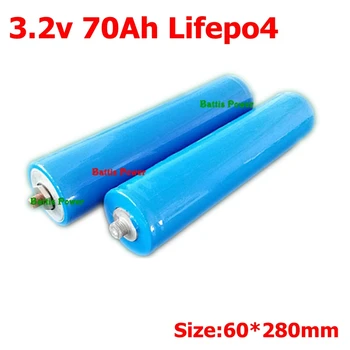 

Battis 3.2v 70ah lifepo4 5C lithium battery for diy 12v 24v solar energy storage Medical equipment boat Household appliances