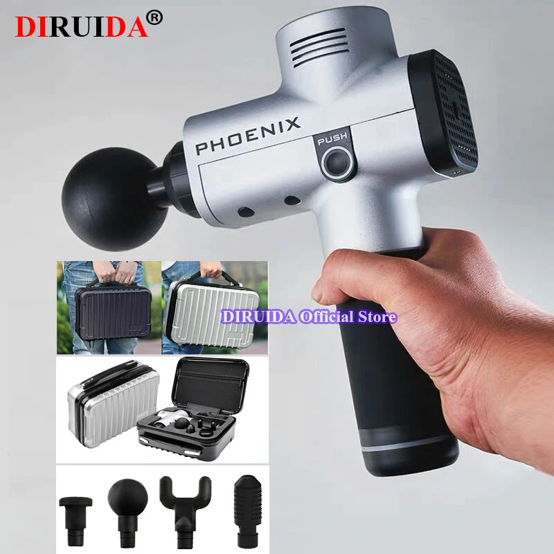 

Poland VIP Phoenix A2 Muscle Massage Gun Deep Tissue Massager Muscle Pain Relief Body Shaping Electric Vibrating Relax Tool