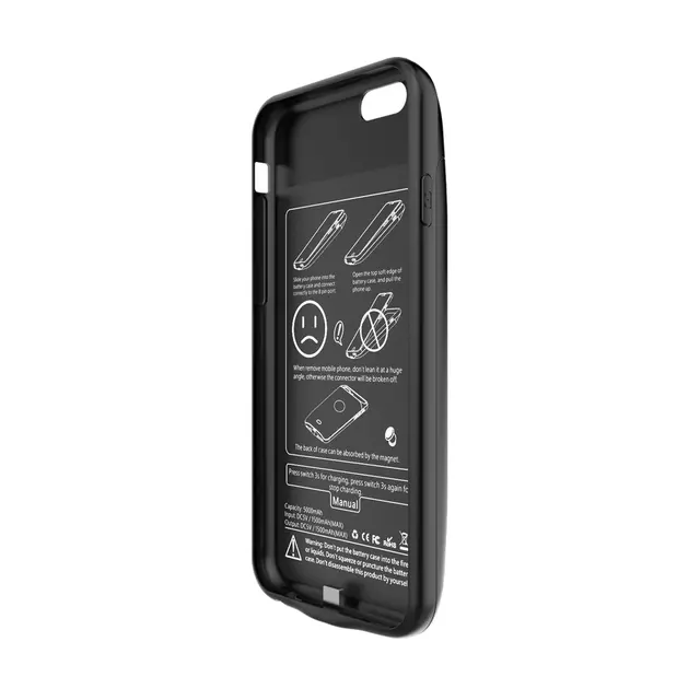 $US $14.07 Smart Magnetic TPU Backup Clip Power Bank Ultra-thin Portable Battery Charger Case For iPhone 6 6S 