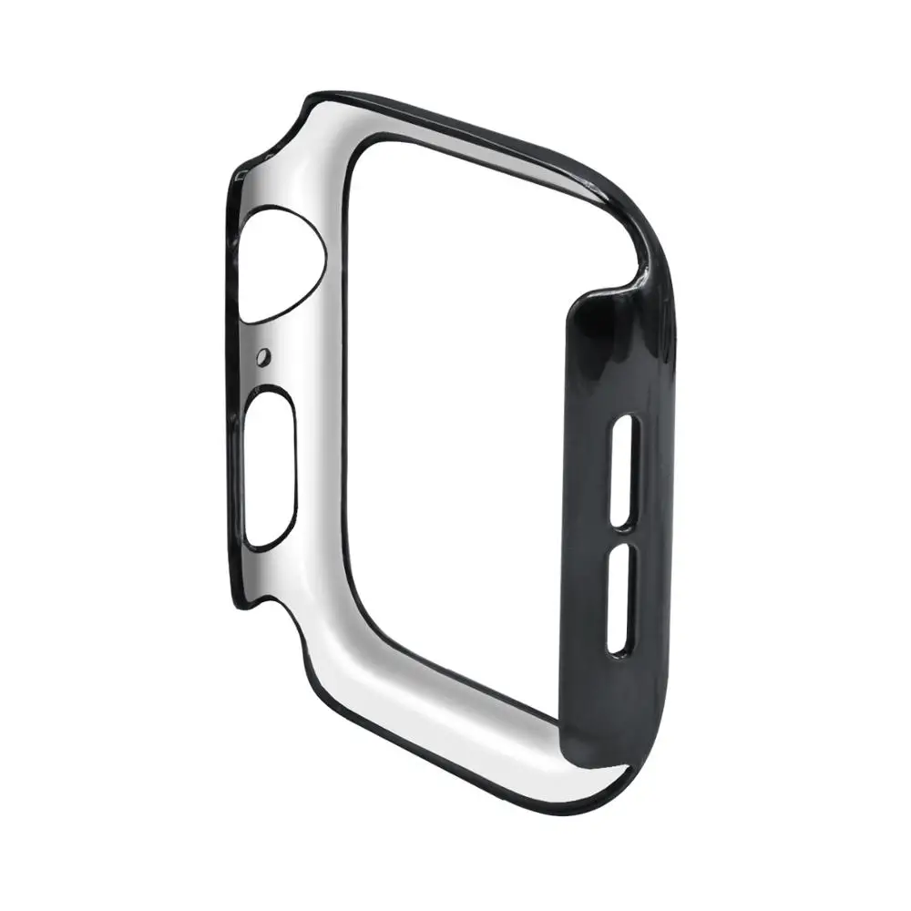 Протектор чехол для часов Apple Watch версии 5/4/3/2/1 40 мм 44 пластиковая рама ПК s наручных