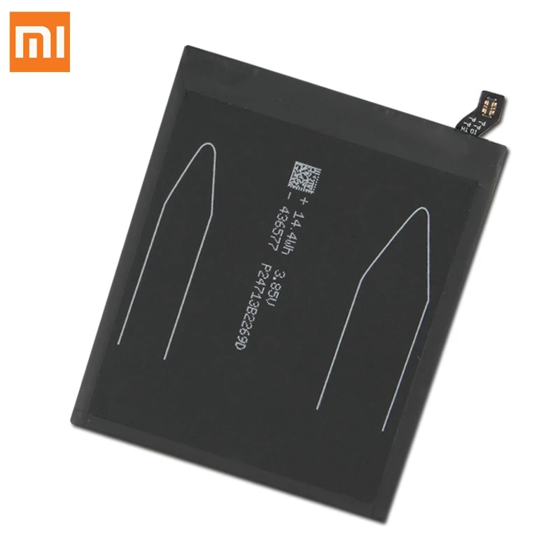 Оригинальная замена Батарея для Xiaomi Mi 5S плюс 5splus BM37 Натуральная кожа телефон Батарея 3800 ма-ч