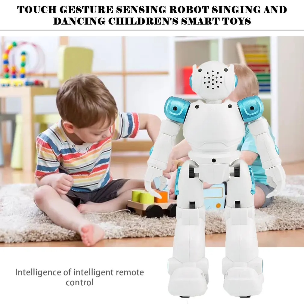 RC Remote Control Robot Smart Action Walk Sing Dance Action Figure Gesture Sensor Toys Gift for children