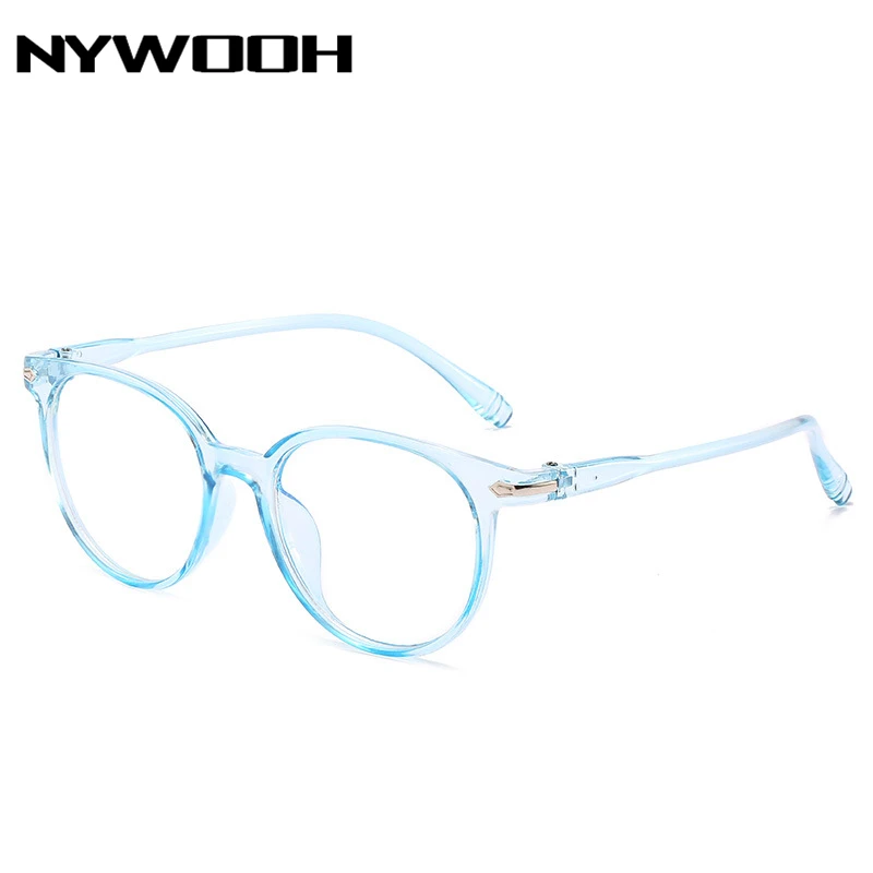 NYWOOH-1-1,5-2-2,5-3-3,5 до-6,0 готовые очки для близорукости женские мужские прозрачные очки ретро очки Короткие очки для коррекции зрения