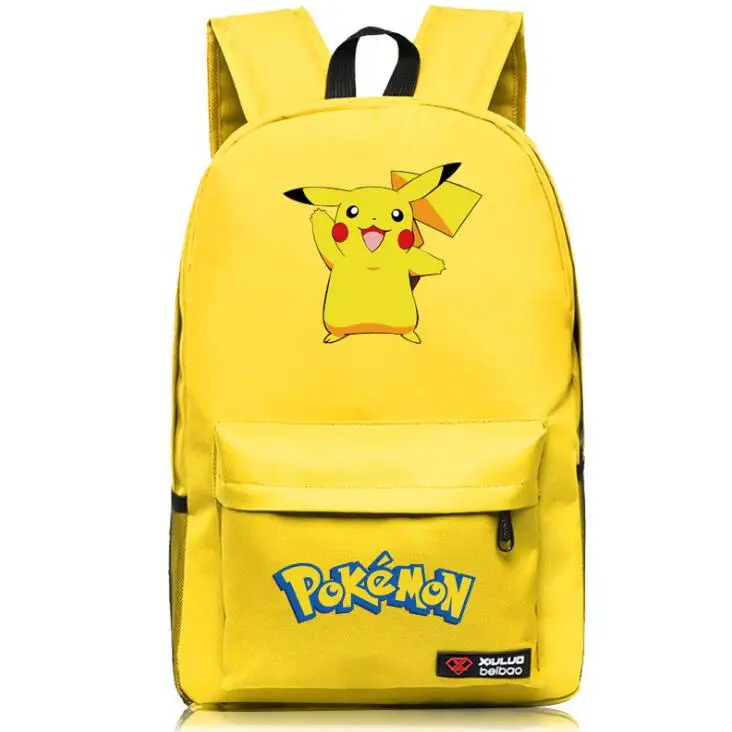 photo color Подростковый рюкзак Pokemon Go, детские школьные сумки, светящиеся в темноте игровые рюкзаки, рюкзаки для мальчиков, Mochila Escolar - Цвет: photo color