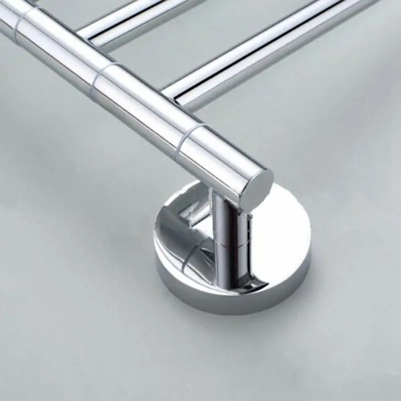 

New 4 Layers Stainless Steel Bathroom Towel Rack Holder Polished Rack Holder Hardware Accessory Bathroom Haing Organizer