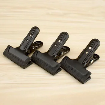 

Fastening Clamps Black Photography Paper Photo Universal Woodworking Tools